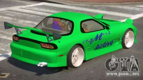 Mazda RX-7 GTS para GTA 4