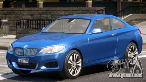 BMW M235i V1.0 para GTA 4