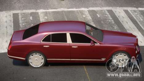 Bentley Mulsanne V1.0 para GTA 4