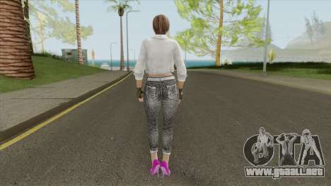 Lisa (White Outfit) para GTA San Andreas