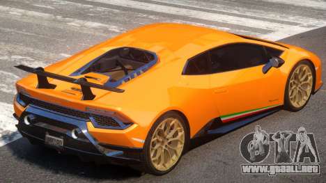 Lambo Huracan Update V1 para GTA 4