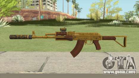 Assault Rifle GTA V (Two Attachments V11) para GTA San Andreas