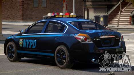 Nissan Altima Police V1.0 para GTA 4
