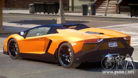 Lamborghini Aventador STR para GTA 4