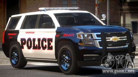 Chevrolet Tahoe Police V1.0 para GTA 4
