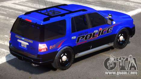 Ford Expedition Police V1.2 para GTA 4
