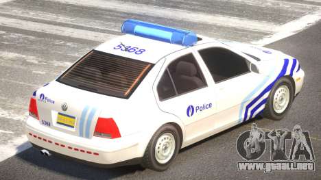 Volkswagen Bora Police V1.1 para GTA 4