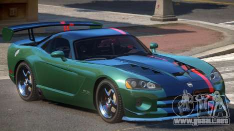 Dodge Viper SRT Spec V1.3 para GTA 4