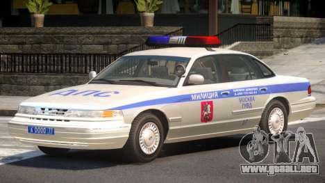 Ford Crown Victoria Police V1.0 para GTA 4