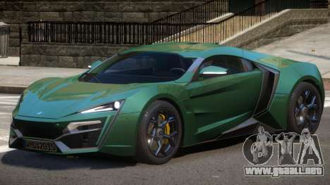 Lykan HyperSport V1.0 para GTA 4