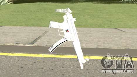 MP5 (White) para GTA San Andreas