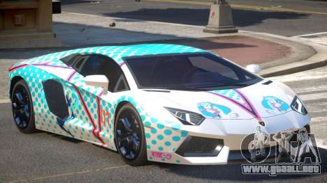 Lamborghini Aventador RS PJ2 para GTA 4