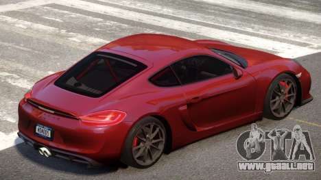 Porsche Cayman GT4 V1.0 para GTA 4