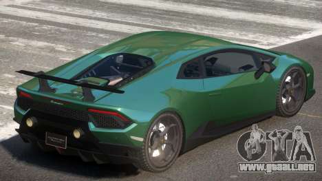 Lamborghini Huracan RS para GTA 4