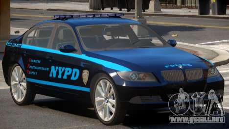 BMW 350i Police V1.0 para GTA 4