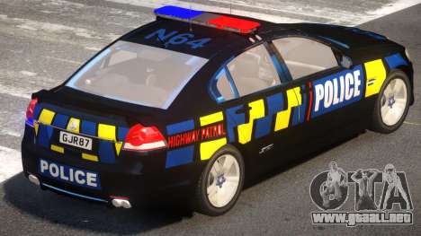 Holden VE Commodore Police V1.0 para GTA 4