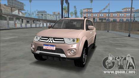 Mitsubishi Pajero Dakar HPE 2015 para GTA San Andreas