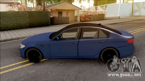 BMW M5 F90 2018 Blue para GTA San Andreas