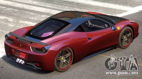 Ferrari 458 GTS V1.0 para GTA 4
