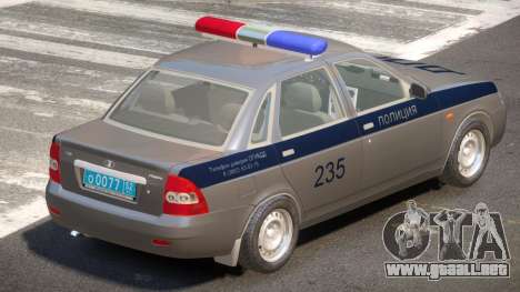 Lada Priora Police V1.0 para GTA 4