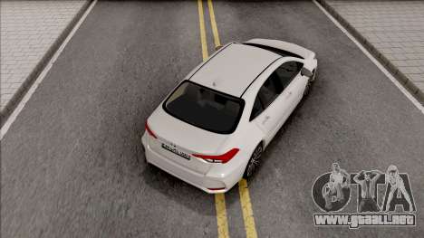 Toyota Corolla Hybrid 2020 para GTA San Andreas