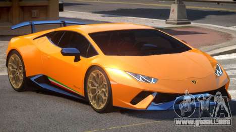 Lambo Huracan Update V1 para GTA 4