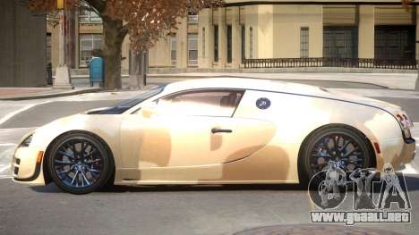 Bugatti Veyron 16.4 GT PJ1 para GTA 4