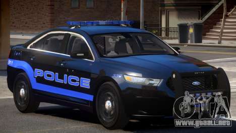 Ford Interceptor Police V1.0 para GTA 4