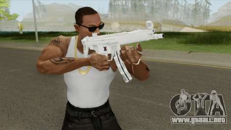 MP5 (White) para GTA San Andreas