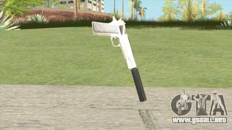 Silenced Pistol (White) para GTA San Andreas