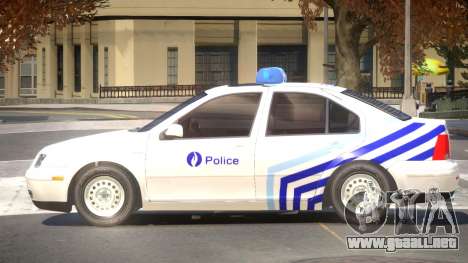 Volkswagen Bora Police V1.1 para GTA 4
