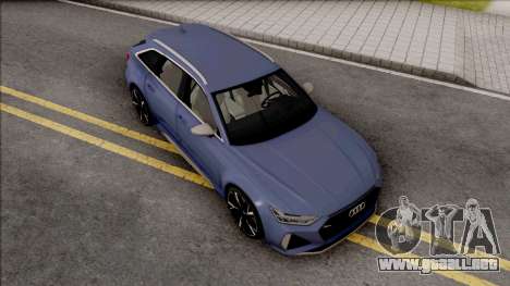 Audi RS6 C8 2020 para GTA San Andreas