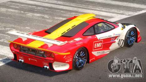 McLaren F1 GTR Le Mans Edition PJ2 para GTA 4
