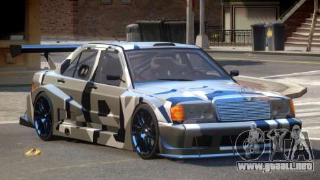 Mercedes 190E Sport PJ4 para GTA 4