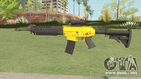 SG-553 Yellow (CS:GO) para GTA San Andreas