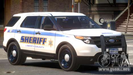 Ford Explorer Police V1.2 para GTA 4