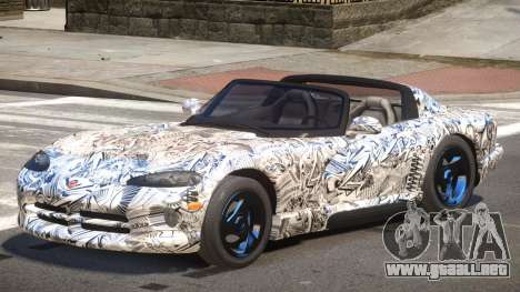 Dodge Viper GTR PJ4 para GTA 4