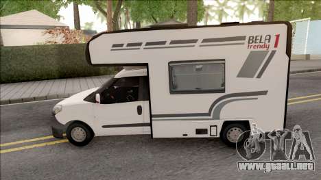 Fiat Doblo Mk3 Wohnmobile para GTA San Andreas
