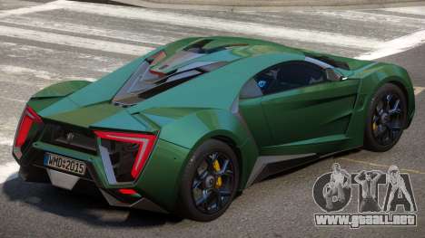 Lykan HyperSport V1.0 para GTA 4