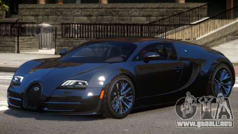 Bugatti Veyron 16.4 GT Black Edition para GTA 4