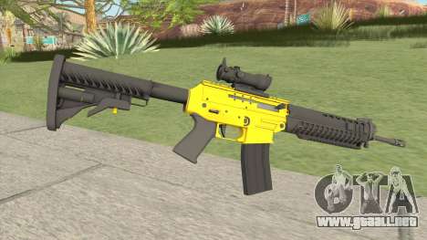 SG-553 Yellow (CS:GO) para GTA San Andreas