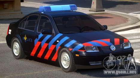 Volkswagen Bora Police V1.0 para GTA 4