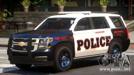 Chevrolet Tahoe Police V1.0 para GTA 4