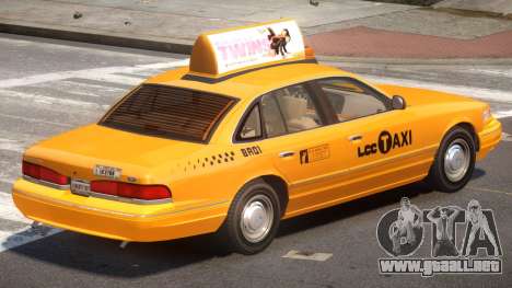 Ford Crown Victoria Taxi V1.0 para GTA 4