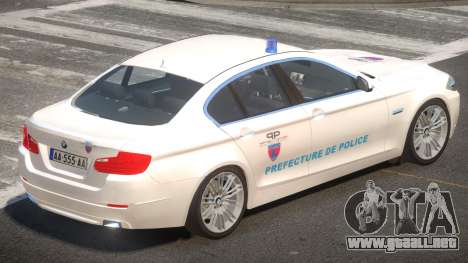 BMW M5 F10 Government para GTA 4