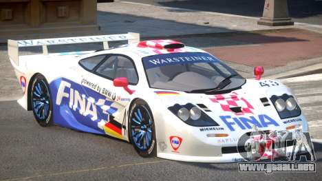 McLaren F1 GTR Le Mans Edition PJ1 para GTA 4