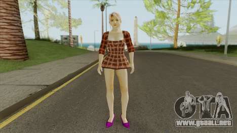 Marie Rose (Short Dress) para GTA San Andreas