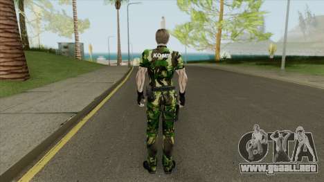 Leon Indonesian Army para GTA San Andreas