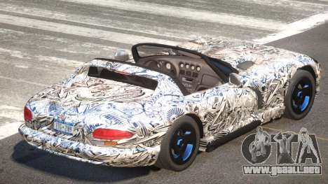 Dodge Viper GTR PJ4 para GTA 4