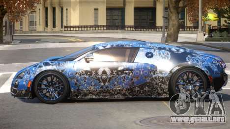 Bugatti Veyron 16.4 GT PJ4 para GTA 4